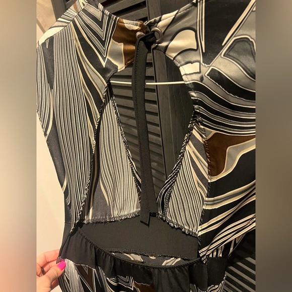 Made in Italy - Open Back Silky Dress - Picture 4 of 5